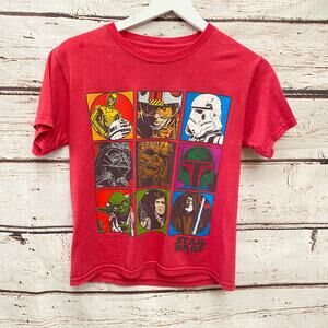 STAR WARS Character Mens Shirt Sz M